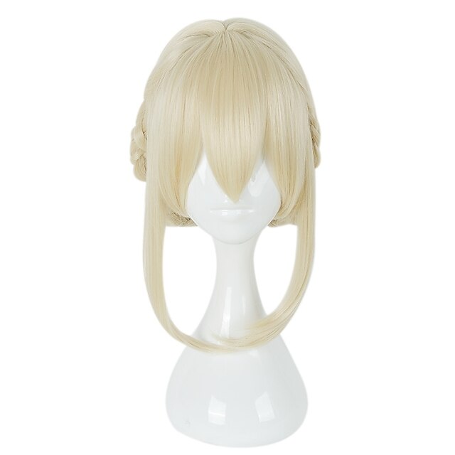  Violet Evergarden Violet Evergarden Cosplay Wigs All 16 inch Heat Resistant Fiber Anime Wig / Other / Other