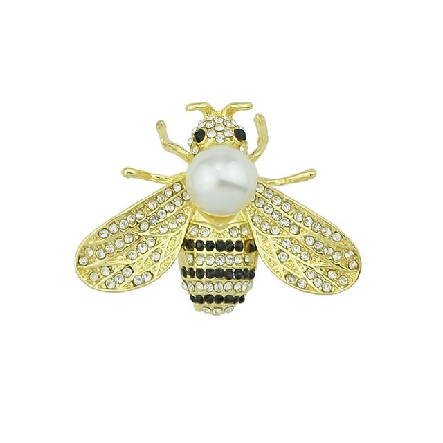  Női Gyöngy Melltűk Méhecske hölgyek Alap Divat Bross Ékszerek Arany Kompatibilitás Napi Randi