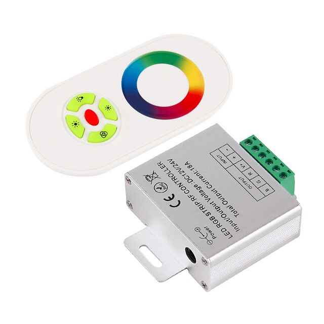  1pc 12 V / 24 V Smart / WiFi / Ferngesteuert Aluminium / Kunststoff RGB-Controller für RGB LED Streifenlicht