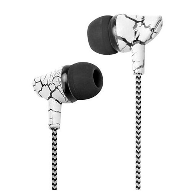  In Ear Wired Headphones Dynamic Plastic Mobile Phone Earphone with Microphone Headset