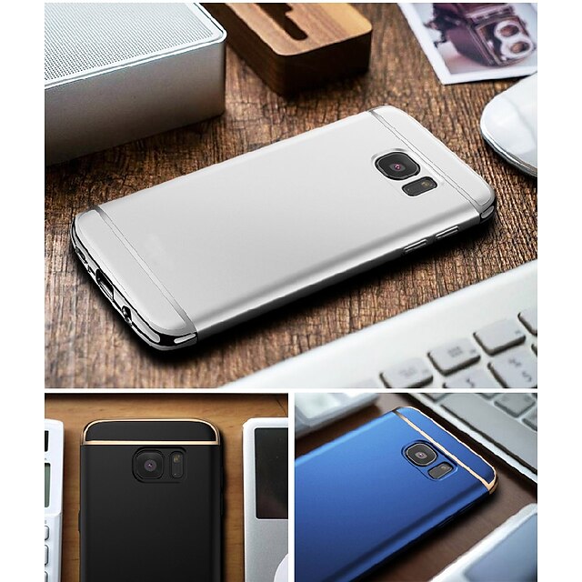  Telefon Hülle Handyhüllen Für Samsung Galaxy Rückseite S8 Plus S8 S7 Kante S7 S6 Kante plus Beschichtung Solide Hart PC