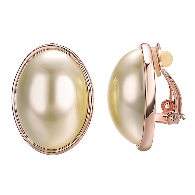  Women's Clip on Earring Bohemian Korean Earrings Jewelry Gold / Silver For Party Gift