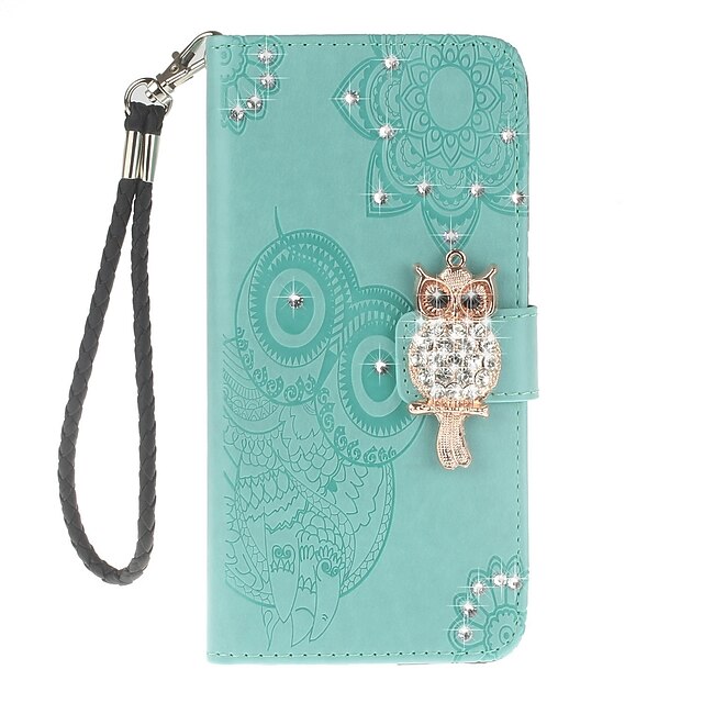  Case For Huawei Huawei P smart / Mate 10 lite Wallet / Card Holder / with Stand Full Body Cases Owl Hard PU Leather