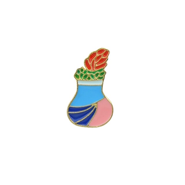  Brooches Flower Ladies Basic Fashion Brooch Jewelry Blue For Daily Date