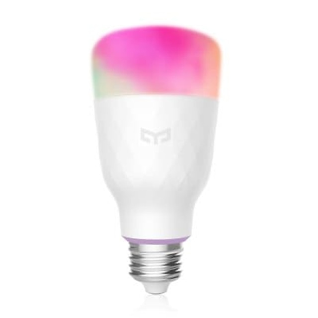  MIJIA YEELIGHT YLDP06YL Smart Light Bulb E27 16 Million Colors WiFi Enabled Work with Amazon Alexa Support Google Home