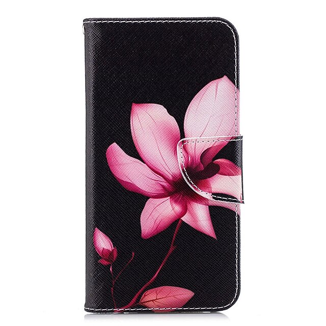  Case For Huawei Huawei P20 / Huawei P20 lite / P10 Lite Wallet / Card Holder / with Stand Full Body Cases Flower Hard PU Leather