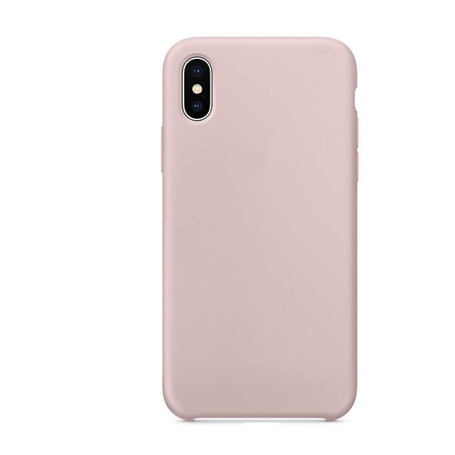  Case For Apple iPhone X / iPhone 8 Plus / iPhone 8 Shockproof Back Cover Solid Colored Hard PU Leather