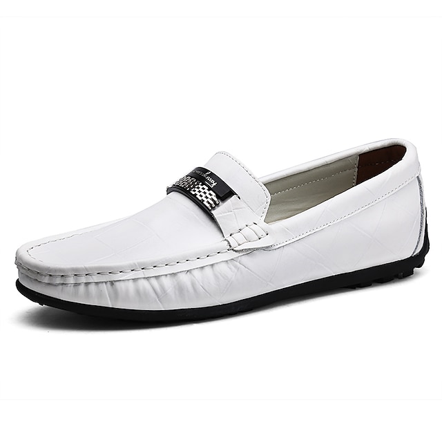 Men's Loafers & Slip-Ons Leather Shoes Business British Daily Party ...