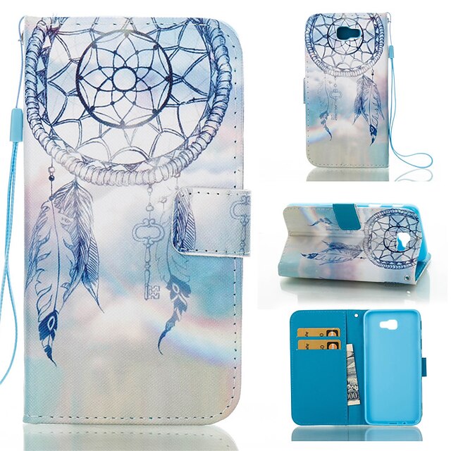  Case For Samsung Galaxy S8 Plus / S8 / S7 edge Wallet / Card Holder / with Stand Full Body Cases Dream Catcher PU Leather