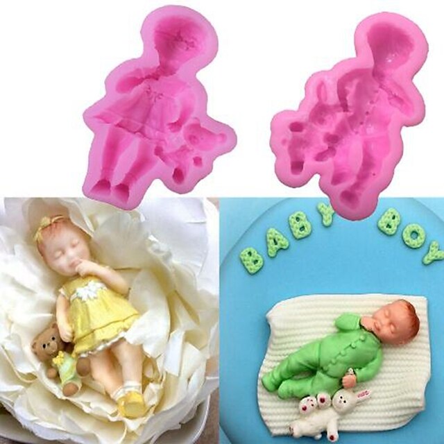  1pc Cake Molds 3D Silicone Gel For Cake