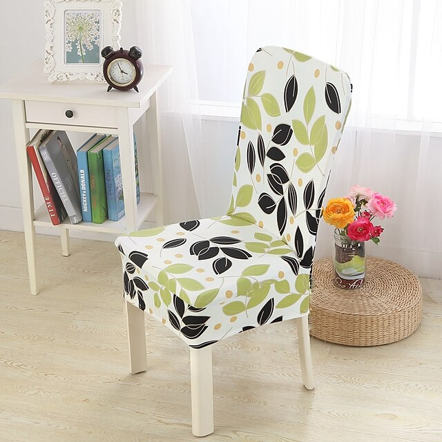  غطاء كرسي متعدد اللون طباعة متفاعلة بوليستر الأغلفة