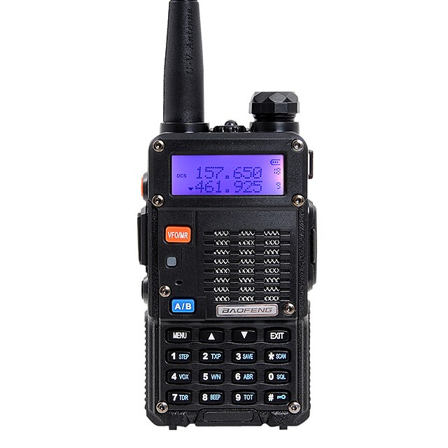  Talkie walkie Portable Bi-Bande Radio bidirectionnelle 5 - 10 km 5 - 10 km / 136 - 174 MHz / 400-480MHz
