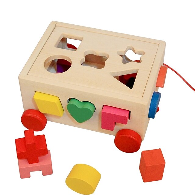  Puzzle Puzzle Lemn Jucării Logice & Puzzle Draguț De lemn 16 pcs Pentru copii Preşcolar Jucarii Cadou