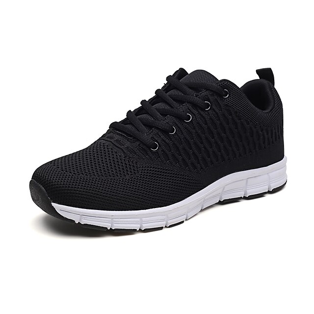  Hombre Zapatos Confort Tul Otoño Zapatillas de Atletismo Paseo Negro / Gris / Deportivo
