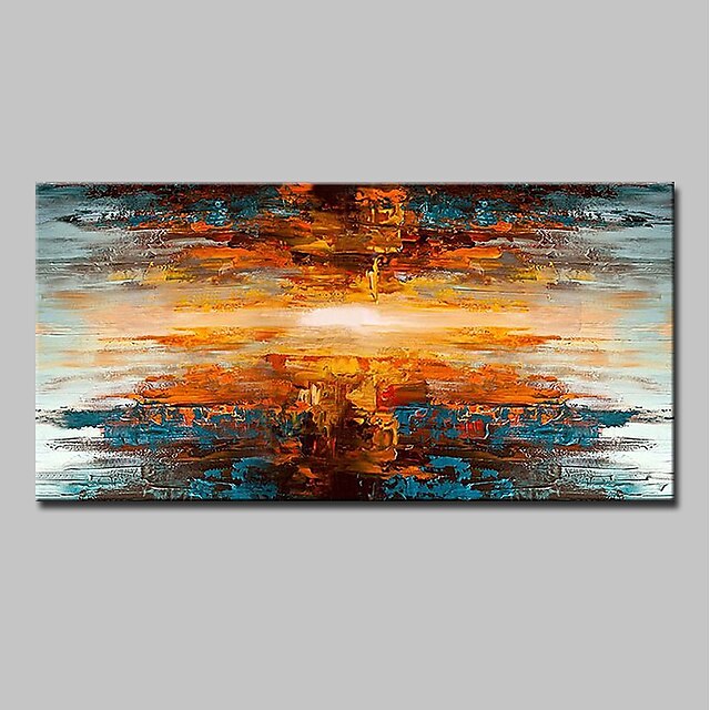  Mintura® Hand Painted Modern Abstract Knife Oil Paintings On Canvas Wall Art Picture For Home Decoration Ready To Hang