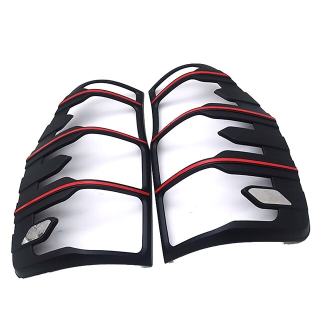 2pcs Car Car Light Covers Business Paste Type for Tail Lights For Ford