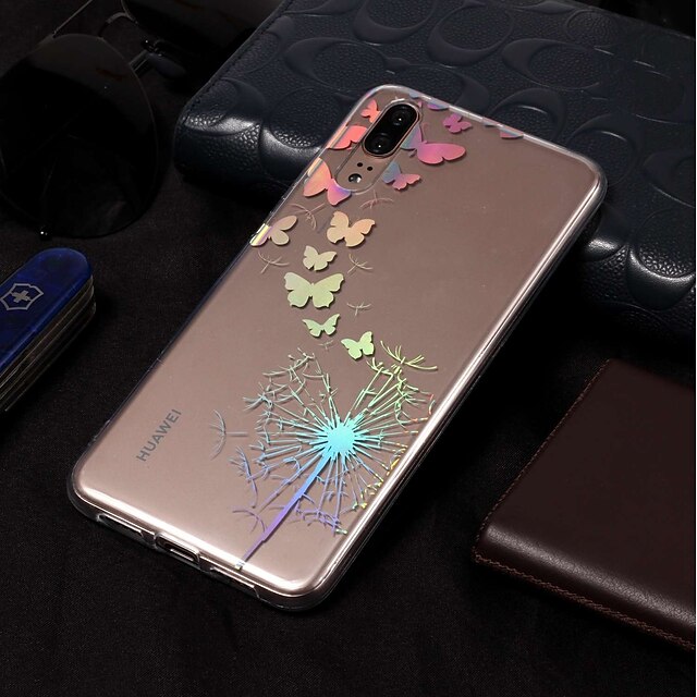  Funda Para Huawei Huawei P20 / Huawei P20 Pro / Huawei P20 lite IMD / Diseños Funda Trasera Diente de león Suave TPU / P10 Lite