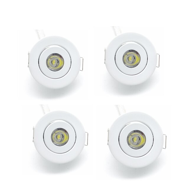  4pcs 3 W 270 lm 1 LED Beads Easy Install Recessed LED Recessed Lights Warm White Cold White 220-240 V Commercial Home / Office Children's Room / RoHS / CE Certified