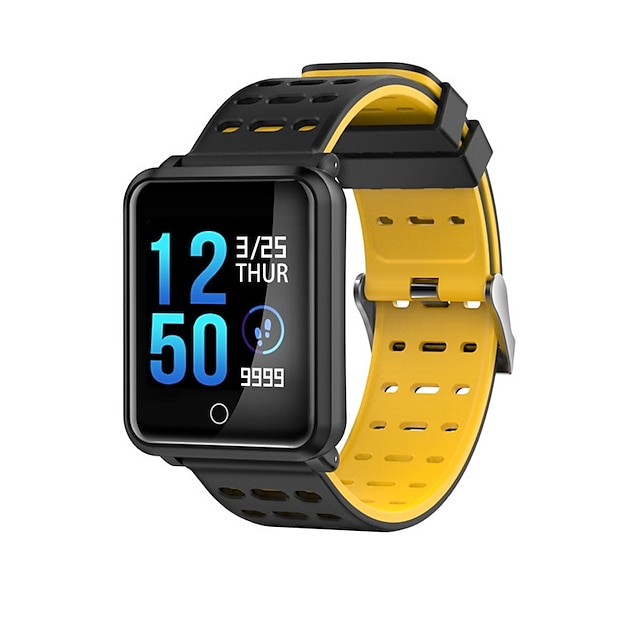  STN88 Men Smartwatch Android iOS Bluetooth Waterproof Touch Screen Heart Rate Monitor Blood Pressure Measurement Long Standby Pedometer Call Reminder Sleep Tracker Find My Device Alarm Clock