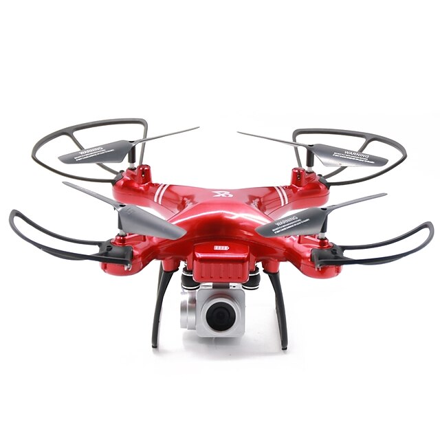  RC Drone A806 BNF 4CH 6 Axis 2.4G With HD Camera 2.0MP 720P RC Quadcopter One Key To Auto-Return / Headless Mode / 360°Rolling RC Quadcopter / Remote Controller / Transmmitter / Camera