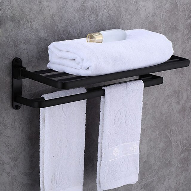  Towel Bar Multilayer / New Design / Creative Modern Aluminum 1pc - Bathroom Double Wall Mounted