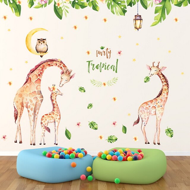  Decorative Wall Stickers - Animal Wall Stickers Animals Kids Room / Removable