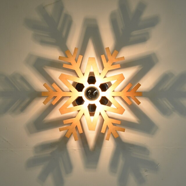  Nuovo design Contemporaneo moderno Lampade da parete Salotto Legno / bambù Luce a muro 220-240V 60 W / E27