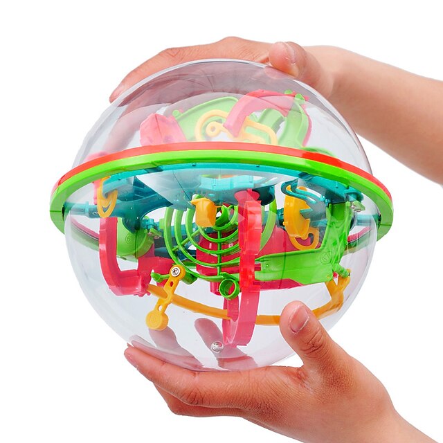  1 pcs Míčky Bludiště 3D Maze Puzzle Box ABS plast Dětské Dospělé Vše Hračky Dárky
