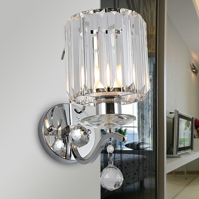  Crystal / New Design Modern / Contemporary Wall Lamps & Sconces Living Room / Bedroom Metal Wall Light 220-240V 40 W