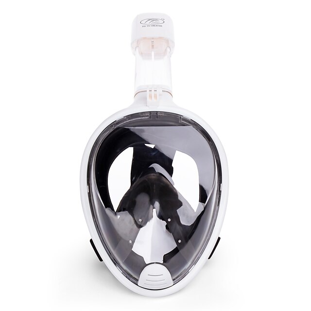  Tauchmasken Vollgesichtsmaske 180 Grad GoPro-kompatibel Anti-Beschlag Einzelfenster - Schwimmen Schnorcheln Tauchgerät Für Erwachsene Rosa Grün Blau Schwarz