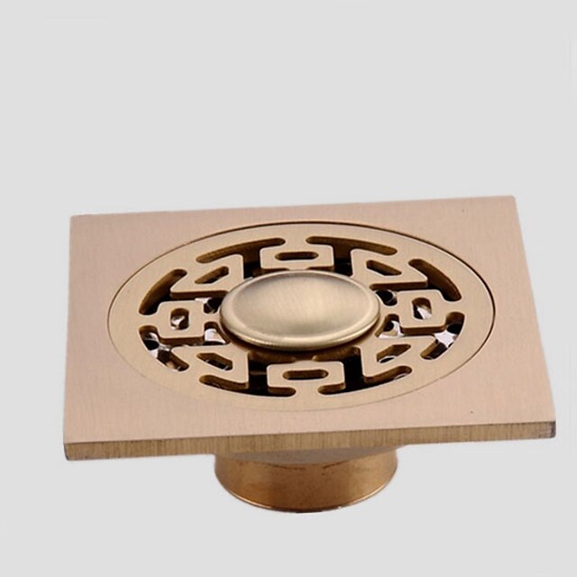  Drain New Design / Multifunction Modern Brass 1pc Single Floor Mounted