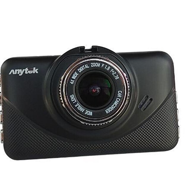  Anytek X18 1080p Visione notturna Automobile DVR 130 gradi Angolo ampio 3 pollice Dash Cam con G-Sensor / Registratore / Auto-accensione 4 LED a infrarossi Registratore per auto