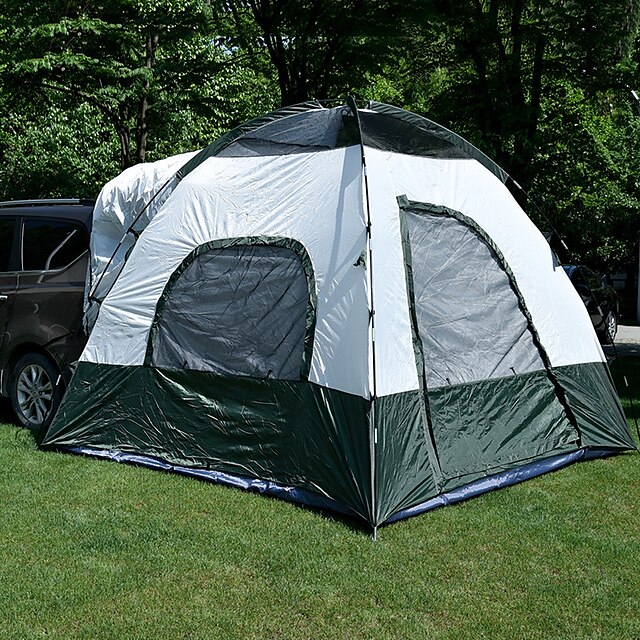 Campingzelt Zelt Wasserdicht UV-beständig draussen für 3-4 Personen Tarnung 