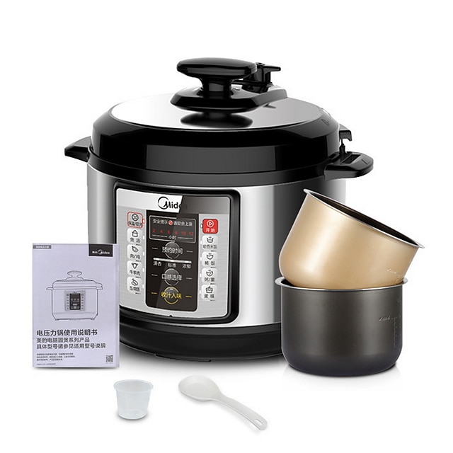  Pressure Cooker New Design / Multifunction PP / ABS+PC Food Steamers 220-240 V 900 W Kitchen Appliance