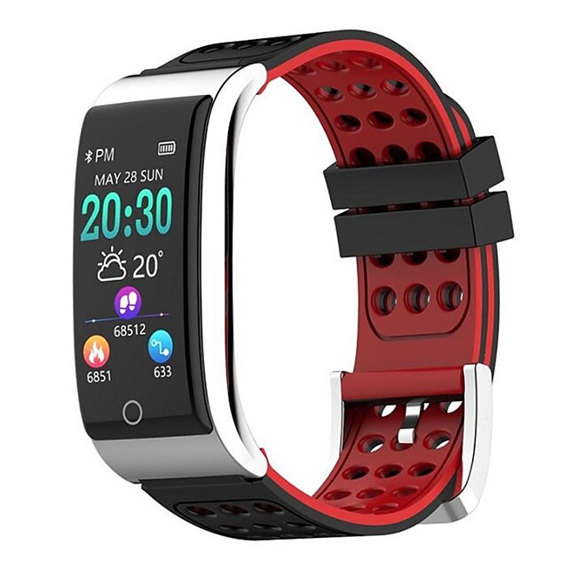  E08 Smart Wristband Bluetooth Fitness Tracker Support Notify/ Heart Rate Monitor Waterproof Sports Smartwatch Compatible Samsung/ Android/iPhone