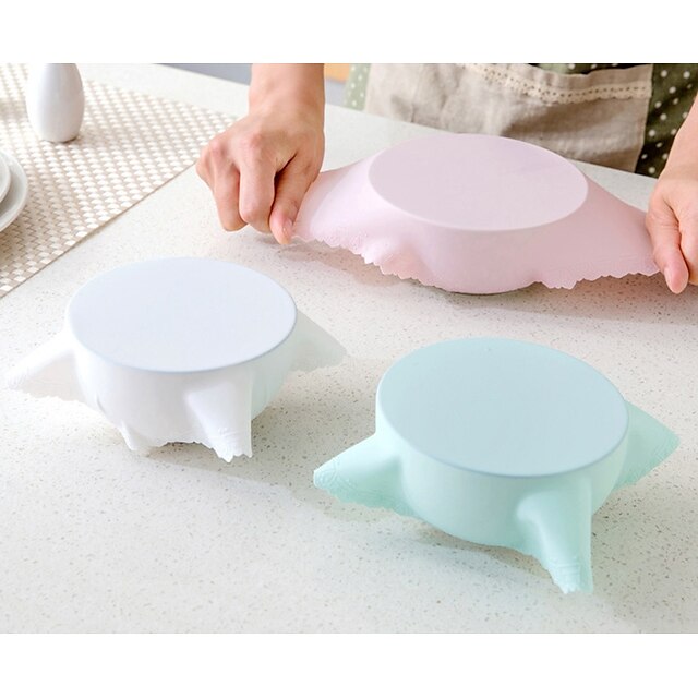 22.5cm Silicone Suction Lid Bowl Pan Pot Reusable Stretchy Cover