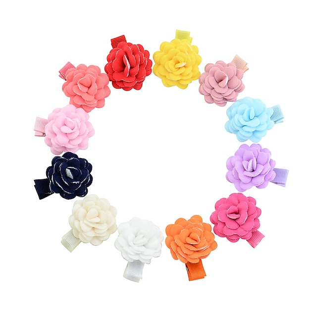  Other Material Hair Clip with Solid 12 Daily Wear Headpiece