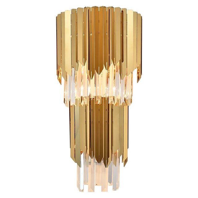  QIHengZhaoMing Crystal LED / Modern / Contemporary Wall Lamps & Sconces Living Room / Shops / Cafes Crystal Wall Light 110-120V / 220-240V 5 W / E14 / E12