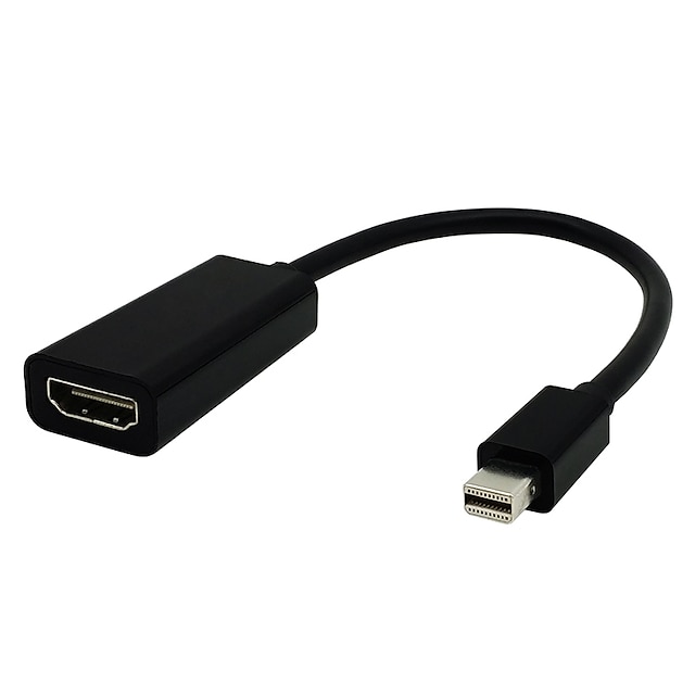  HDMI 2.0 Adapter Cable, HDMI 2.0 to Mini Displayport Adapter Cable Male - Female 1080P Short(Under 20 cm)