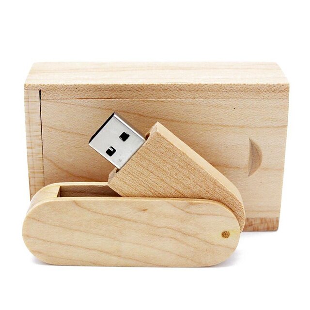 Ants 32GB usb flash drive usb disk USB 2.0 Wooden / Bamboo Rotating