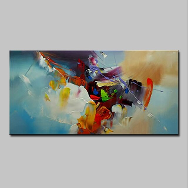  Oil Painting Hand Painted - Abstract Modern Rolled Canvas (No Frame)