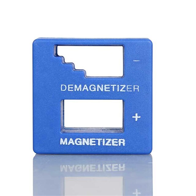  nowy wysokiej jakości narzędzie do rozmagnesowywania magnetyzera niebieski śrubokręt magnetyczny podnośnik śrubokręt