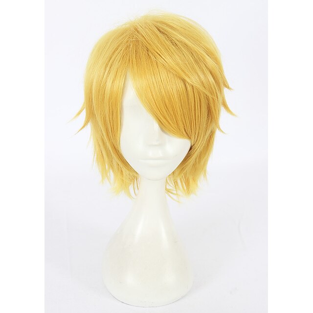  Fate / Grand Order FGO Arthur Pendragon Cosplay Wigs Unisex 12 inch Heat Resistant Fiber Anime Wig