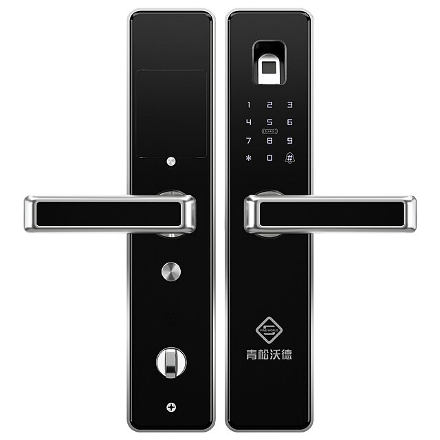 PINEWORLD Q303 Intelligent Lock Smart Home Security System Burglar alarm / Fingerprint unlocking