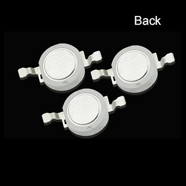 Led 3 Chip Module 15 pcs High Power Led Chip 3W Warm White (3000K-3500K/600mA-700mA/DC 3V ...