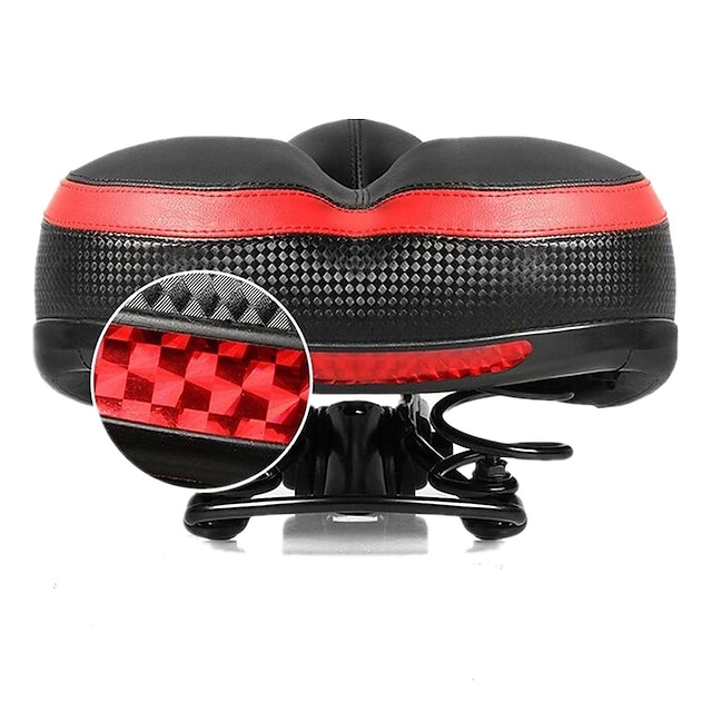 Most Comfortable Bicycle Seat, Bike Seat Replacement with Dual Shock