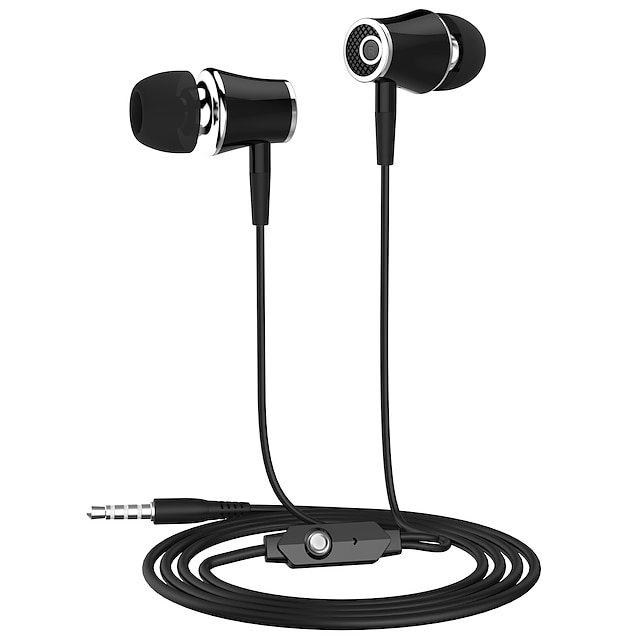  Langsdom LSDM21 Eeadphone In-ear cablato Cavo Dotato di microfono Comfort-Fit ergonomico comodo Cellulare