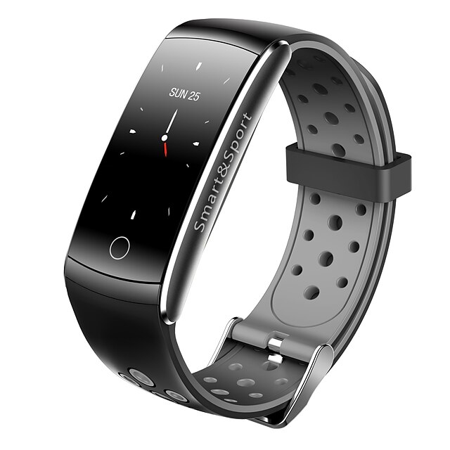  Indear Q8S Женский Умный браслет Android iOS Bluetooth Водонепроницаемый Сенсорный экран Пульсомер Измерение кровяного давления Израсходовано калорий / Таймер / Датчик для отслеживания активности
