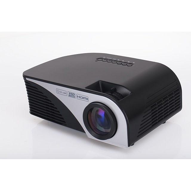  OUKU S320 LCD Mini Projector LED Projector 3000lm Support 1080P (1920x1080) Screen / SVGA (800x600) / ±15°