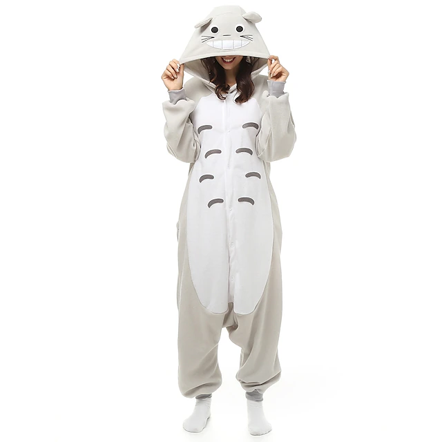 Adults' Cartoon Onesie Costume Carnival Costume Cartoon Onesie Pajamas Kigurumi Pajamas Funny Costume For Men and Women Christmas Carnival New Year Cartoon 6